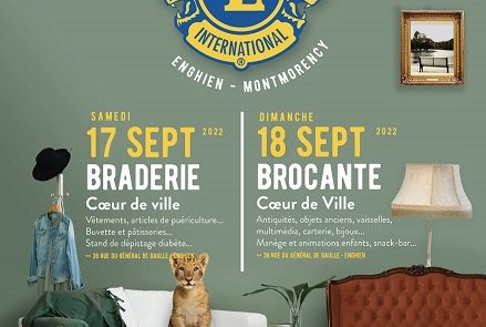 Braderie (samedi 17 septembre 2022) et belle Brocante (dimanche 18 septembre 2022) à Enghien Les Bains.