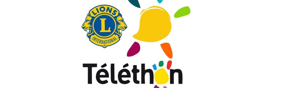 Le Lions Club Enghien-Montmorency collecte près de 3 000€ pour le téléthon 2023